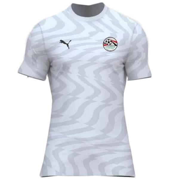 Camiseta Egipto Replica Segunda Ropa 2019 Blanco